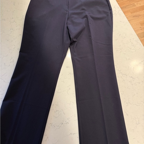 Worthington Classic Navy Straight Leg Pants - Picture 1 of 4
